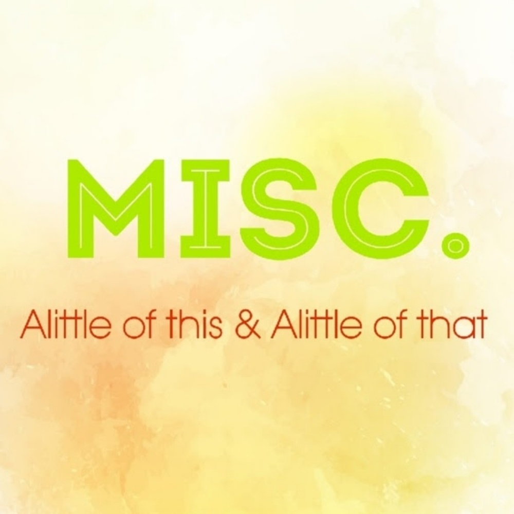 All those little extra stuff